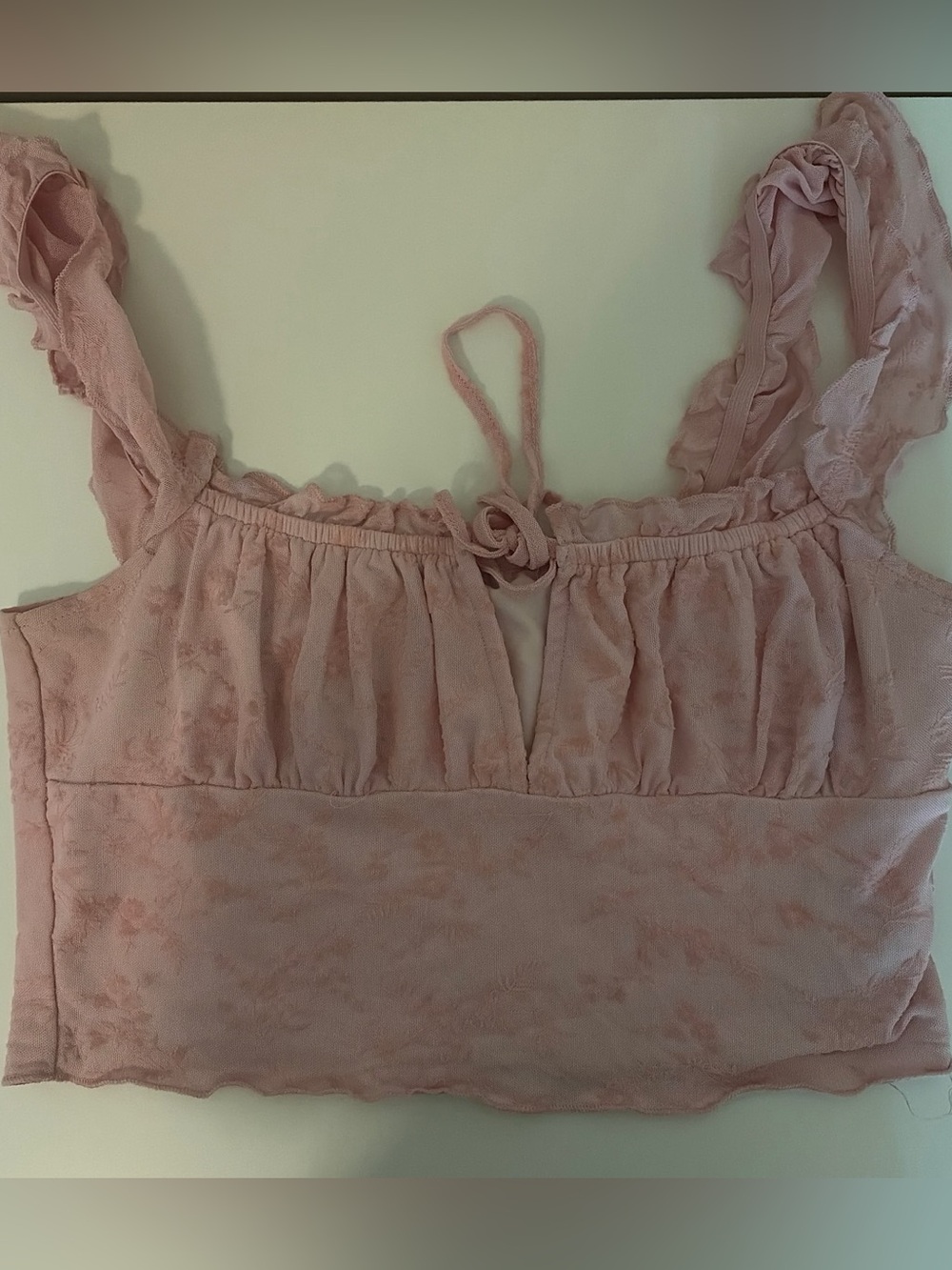 Floral crop top